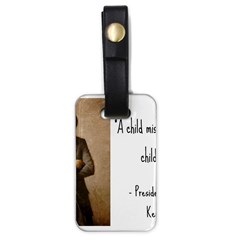 A Child Is Miseducated    Luggage Tags (one Side)  by athenastemple