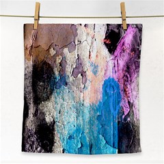 Peelingpaint Face Towel by digitaldivadesigns