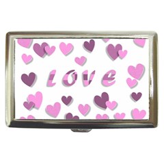 Love Valentine S Day 3d Fabric Cigarette Money Cases by Nexatart