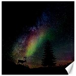 Starry Sky Galaxy Star Milky Way Canvas 12  x 12   11.4 x11.56  Canvas - 1