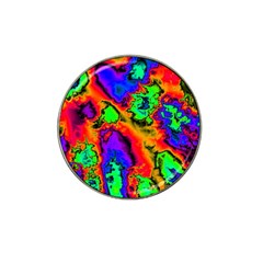 Hot Fractal Statement Hat Clip Ball Marker (4 Pack) by Fractalworld