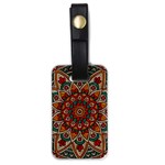 Background Metallizer Pattern Art Luggage Tags (One Side)  Front