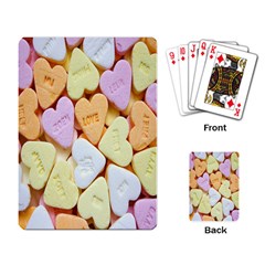 Candy Pattern Playing Card by Nexatart