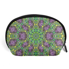 Modern Ornate Geometric Pattern Accessory Pouches (large)  by dflcprints