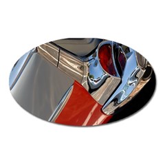 Classic Car Design Vintage Restored Oval Magnet by Nexatart