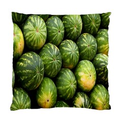 Food Summer Pattern Green Watermelon Standard Cushion Case (one Side) by Nexatart