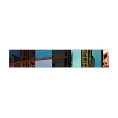 Glass Facade Colorful Architecture Flano Scarf (mini) by Nexatart