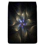 Fractal Blue Abstract Fractal Art Flap Covers (L)  Front