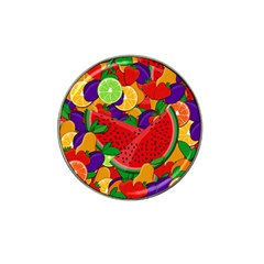 Summer Fruits Hat Clip Ball Marker by Valentinaart