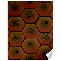 Psychedelic Pattern Canvas 12  X 16   by Nexatart