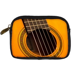 Vintage Guitar Acustic Digital Camera Cases by Nexatart