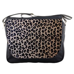 Background Pattern Leopard Messenger Bags by Amaryn4rt