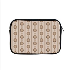 Background Rough Stripes Brown Tan Apple Macbook Pro 15  Zipper Case by Amaryn4rt