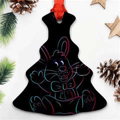 Easter Bunny Hare Rabbit Animal Ornament (christmas Tree)  by Amaryn4rt