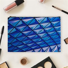 Lines Geometry Architecture Texture Cosmetic Bag (large)  by Amaryn4rt