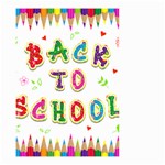 Back To School Small Garden Flag (Two Sides) Front