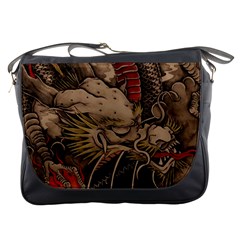 Chinese Dragon Messenger Bags by Amaryn4rt