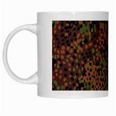 Digital Camouflage White Mugs by Amaryn4rt