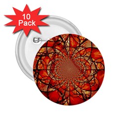 Dreamcatcher Stained Glass 2 25  Buttons (10 Pack)  by Amaryn4rt