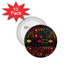 Traditional Art Ethnic Pattern 1 75  Buttons (10 Pack) by Simbadda