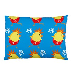 Easter Chick Pillow Case (two Sides) by boho