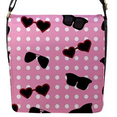 Pisunglass Tech Pink Pattern Flap Messenger Bag (s) by Simbadda