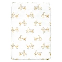 Retro Bicycles Motif Vintage Pattern Flap Covers (s)  by dflcprints