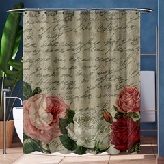 Vintage Roses Shower Curtain 60  X 72  (medium)  by Valentinaart