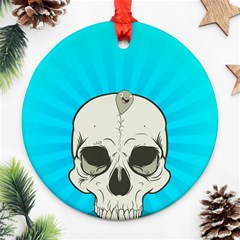 Skull Ball Line Schedule Ornament (round) by Simbadda