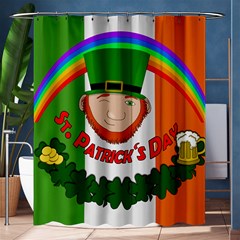 St  Patricks Day  Shower Curtain 60  X 72  (medium)  by Valentinaart