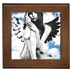 Angel Framed Tiles by Valentinaart