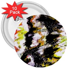 Canvas Acrylic Digital Design 3  Buttons (10 Pack)  by Simbadda