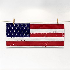 Flag United States United States Of America Stripes Red White Cosmetic Storage Cases by Simbadda