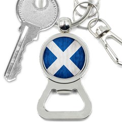 Scotland Flag Surface Texture Color Symbolism Button Necklaces by Simbadda