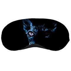 Blue Sphynx Cat Sleeping Masks by Valentinaart