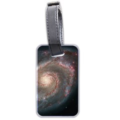 Whirlpool Galaxy And Companion Luggage Tags (two Sides) by SpaceShop