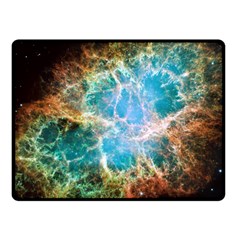 Crab Nebula Fleece Blanket (small) by SpaceShop