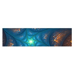 Fractal Star Satin Scarf (oblong) by Simbadda