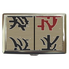 Xia Script On Gray Background Cigarette Money Cases by Amaryn4rt