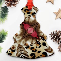 Animal Tissue And Flowers Ornament (christmas Tree)  by Amaryn4rt