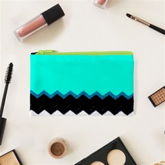 Pattern Digital Painting Lines Art Cosmetic Bag (xs) by Amaryn4rt