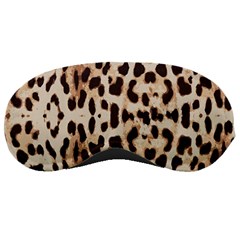 Leopard Pattern Sleeping Masks by Valentinaart