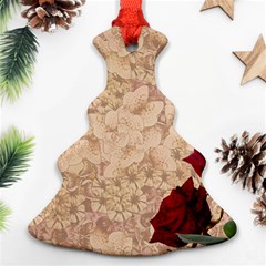 Retro Background Scrapbooking Paper Ornament (christmas Tree)  by Amaryn4rt