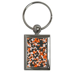 Camouflage Texture Patterns Key Chains (rectangle)  by Simbadda