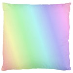 Multi Color Pastel Background Large Cushion Case (Two Sides) Back