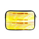 Yellow Curves Background Apple MacBook Pro 13  Zipper Case Front