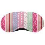 Heart Love Valentine Polka Dot Pink Blue Grey Purple Red Sleeping Masks Front