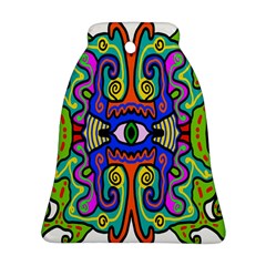 Abstract Shape Doodle Thing Bell Ornament (two Sides) by Simbadda