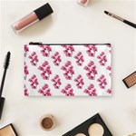 Santa Rita Flowers Pattern Cosmetic Bag (Small)  Front