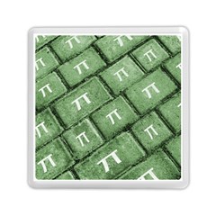 Pi Grunge Style Pattern Memory Card Reader (square)  by dflcprints